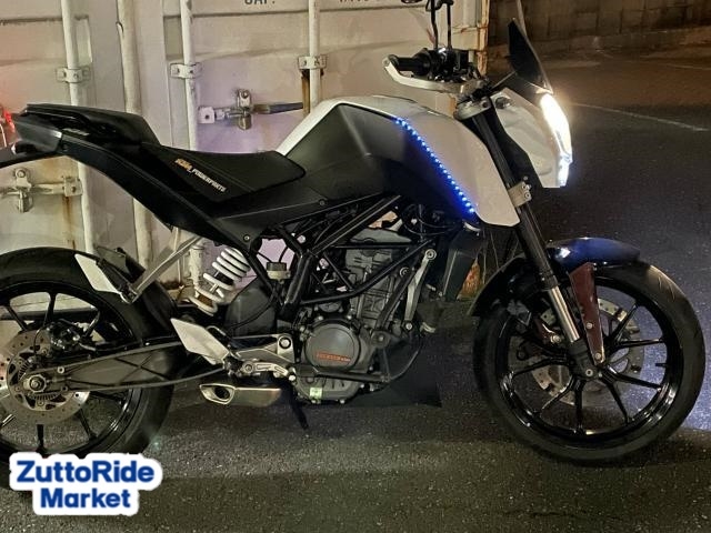 KTM 125 duke ABS付 キーコードカード有