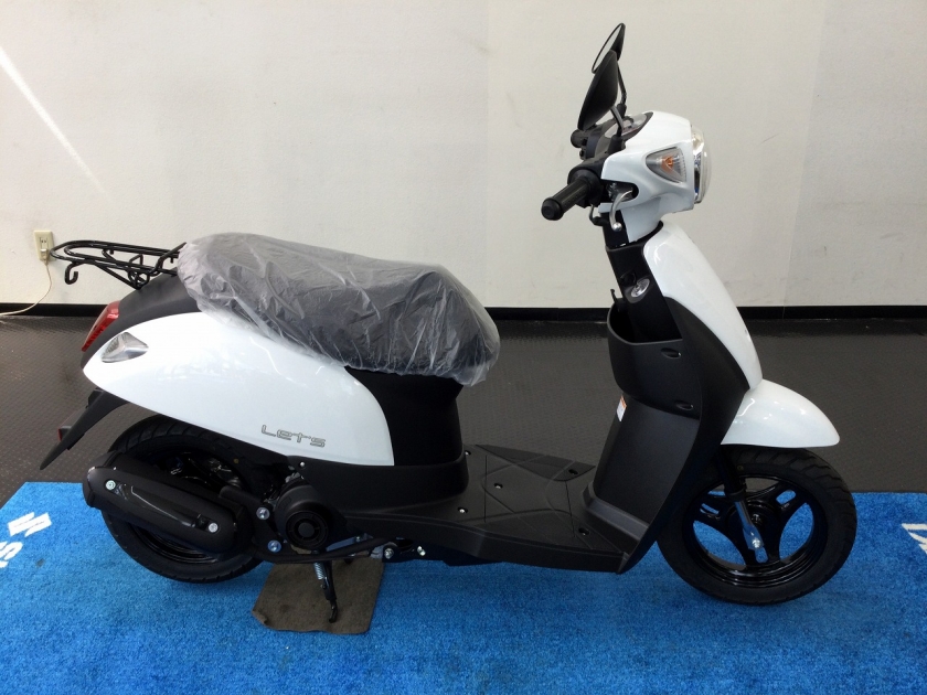 レッツ バスケット含む スズキ Suzuki レッツ ホワイト Sw認定中古車 Zuttoride Market ずっとライドマーケット