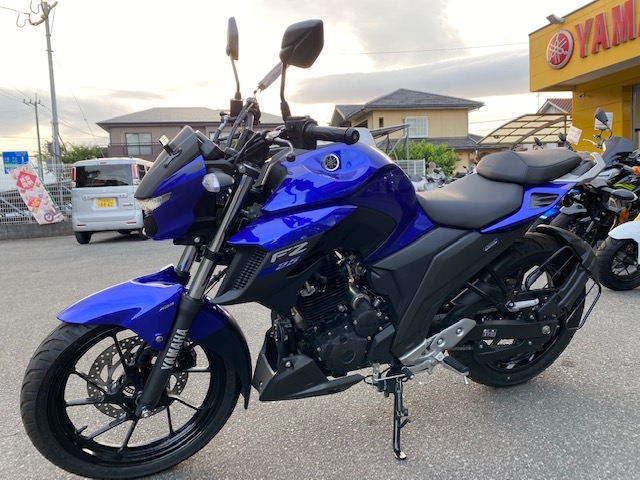 FZ25】250cc ホワイト 低走行7000km ETC2.0搭載【YAMAHA】